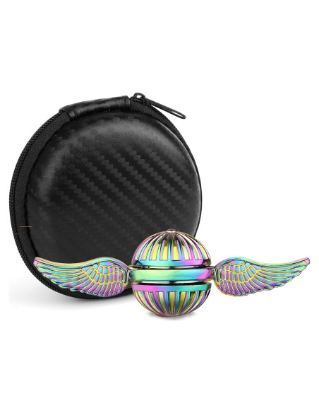 Spinner Fidget Arcoíris LNCOJOLM Alivio de Estrés 15cm Spinner Fidget Arcoíris LNCOJOLM Alivio de Estrés 15cm