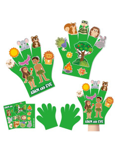 Títeres de Dedo WATINC - 2 Piezas de Fieltro Religioso