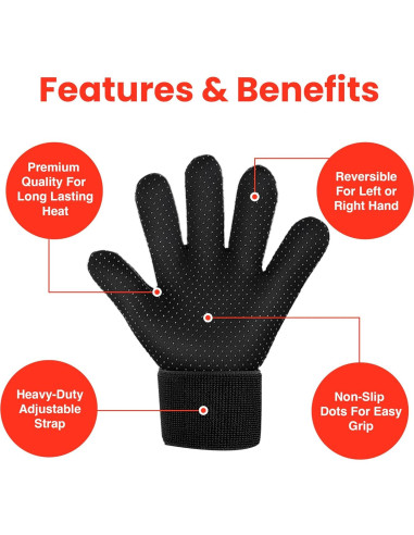 Guantes Térmicos Flex Aid para Artritis - Alivio Dolor Manos