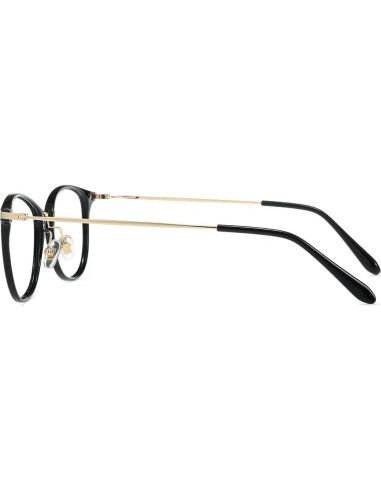Gafas de luz azul Firmoo redondas ligeras para computadora