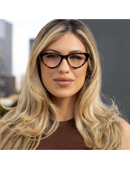 Gafas de lectura ojo de gato 1.0 Carey para mujeres Gafas de lectura ojo de gato 1.0 Carey para mujeres
