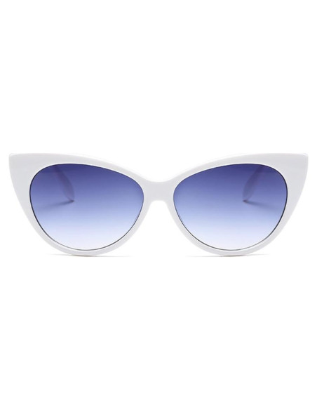 Gafas de sol Armear cateye retro para mujeres con lente gris Gafas de sol Armear cateye retro para mujeres con lente gris