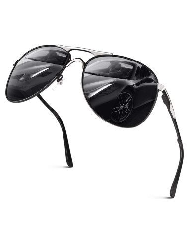 Gafas de Sol GQUEEN Polarizadas UV400 Estilo Militar