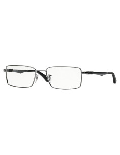 Gafas de Prescripción Ray-Ban Rx6275 Montura Rectangular Metal Gris