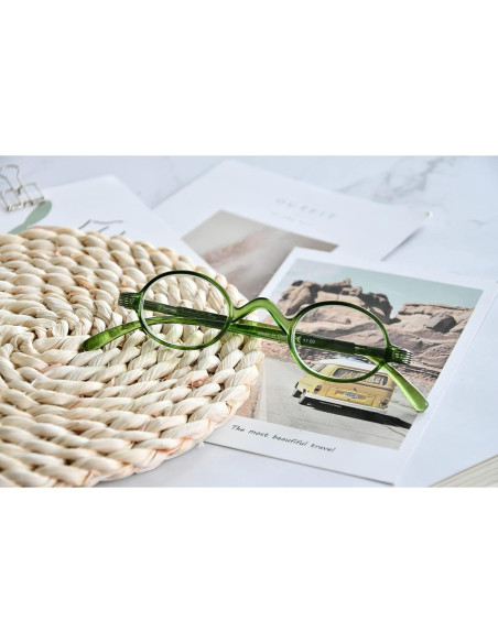 Gafas de lectura Eyekepper para mujeres y hombres, 0.0x, verde Gafas de lectura Eyekepper para mujeres y hombres, 0.0x, verde
