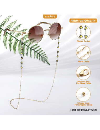 Cadena de Gafas Humlbird para Mujeres 72 cm Elegante