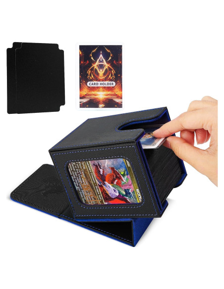 Caja de Deck MTG ArtBoutiq Commander 100 Cartas Negro/Azul Caja de Deck MTG ArtBoutiq Commander 100 Cartas Negro/Azul
