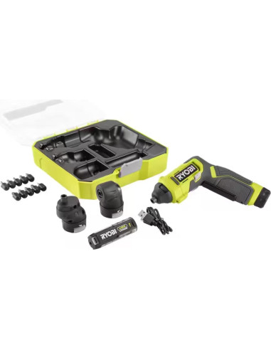 Destornillador Multi-Head Buho FVD51 200 RPM Batería 2Ah