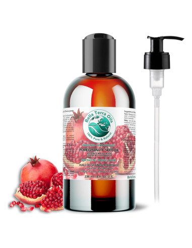 Aceite de Semilla de Granada Orgánico Bella Terra 240 ml - Hidratante