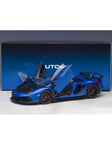 Lambo SVJ Azul Nethuns 1/18 Autoart Modelo Detallado