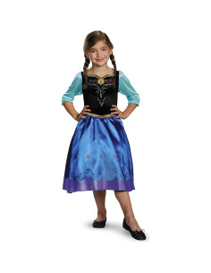 Disfraz Disney Anna Clásico Viaje Niña 4-6 Años 2