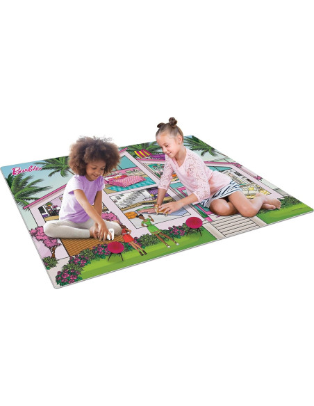 Alfombra de Juego Jumbo Barbie 119x154 cm con Accesorios Alfombra de Juego Jumbo Barbie 119x154 cm con Accesorios