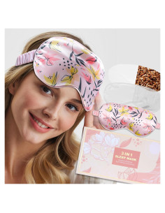 Máscara de Ojos 3 en 1 Conbella Rosa - Calentada y Enfriada