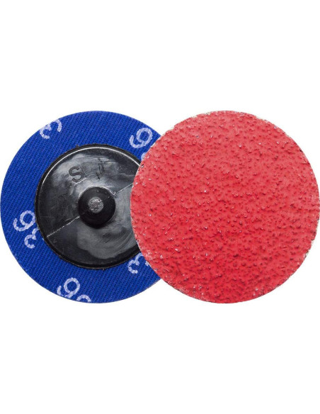 Discos de Lijado Cerámicos 2" Benchmark Abrasives 24 Grano - Paquete de 25 Discos de Lijado Cerámicos 2" Benchmark Abrasives 24 Grano - Paquete de 25