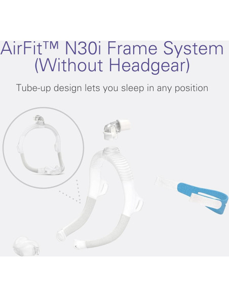Marco Estándar ResMed AirFit N30i para Máscara CPAP Marco Estándar ResMed AirFit N30i para Máscara CPAP