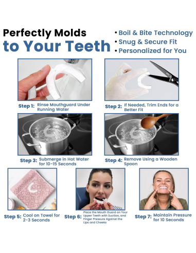 Protector Bucal ProDental para Bruxismo - Paquete de 3