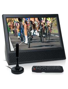 Televisor Portátil Docooler 14" Digital ATSC con Batería 8800mAh
