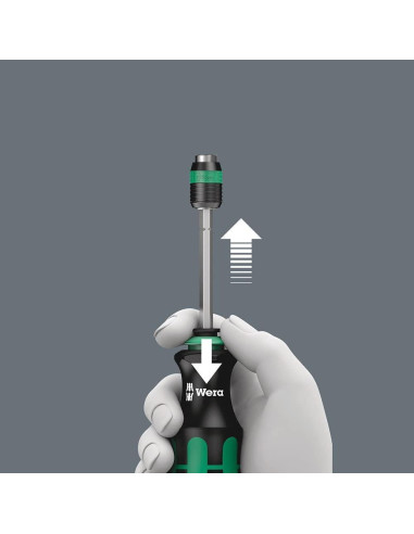 Destornillador Wera Kraftform 817 R con Portabits 133mm