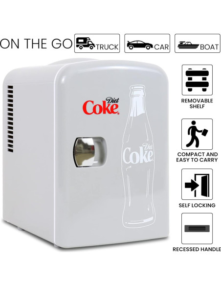Refrigerador Mini Koolatron DC04-B 4L Portátil Gris Refrigerador Mini Koolatron DC04-B 4L Portátil Gris