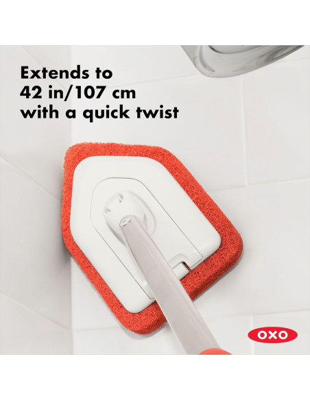 Limpiador Extensible OXO Good Grips para Baño 106,68 cm Limpiador Extensible OXO Good Grips para Baño 106,68 cm