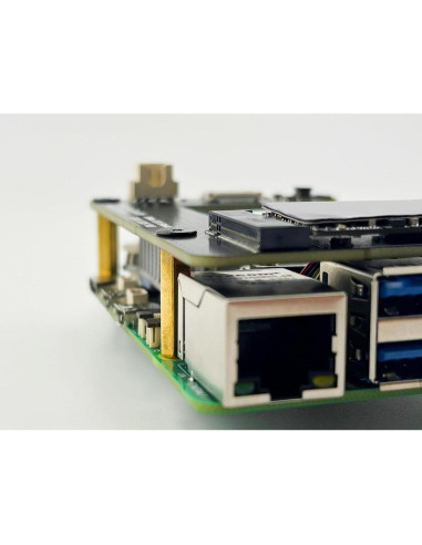 ElectroCookie HAT M.2 NVMe SSD para Raspberry Pi 5 - Soporta 2230 y 2242