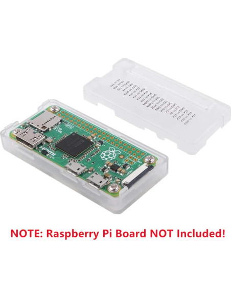 Caja Acrílica GeeekPi para Raspberry Pi Zero 2 W 7 en 1 Caja Acrílica GeeekPi para Raspberry Pi Zero 2 W 7 en 1