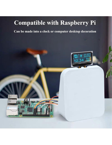 Pantalla OLED Transparente 1.51" UeeKKoo 128x64 SPI/I2C