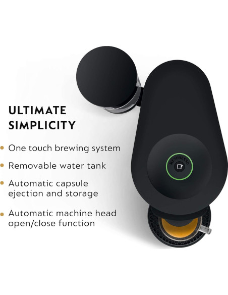 Cafetera Espresso De'Longhi VertuoPlus Automática Negra Cafetera Espresso De'Longhi VertuoPlus Automática Negra