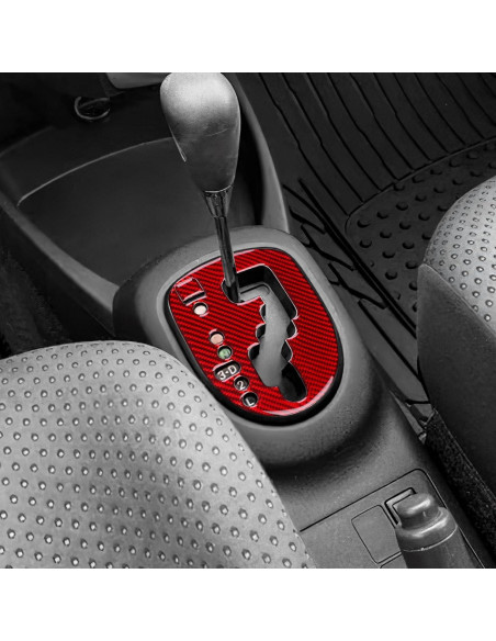 Cubierta de fibra de carbono Toyota Yaris 2006-2011 Rojo Cubierta de fibra de carbono Toyota Yaris 2006-2011 Rojo