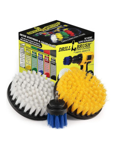 Kit de Cepillos para Taladro Drillbrush - 3 Piezas Nylon