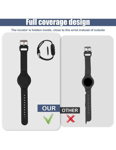 Pulsera de Silicona Impermeable para Niños NQEUEPN - Ajustable
