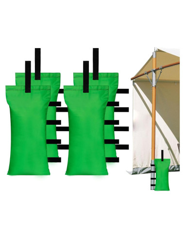 Juego de Pesas para Carpa HAZBEN 4 Bolsas de Arena 50.8kg