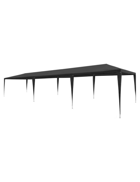 Carpa de Fiesta GeoHome Antracita 2.99x8.99m Resistente UV Carpa de Fiesta GeoHome Antracita 2.99x8.99m Resistente UV