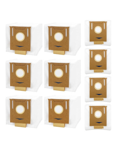 10 Bolsas de Polvo T8 Aliddle para Ecovacs Deebot Ozmo