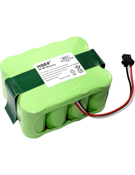 Batería Recargable HQRP 14.4V 1800mAh para bObsweep Bobi Batería Recargable HQRP 14.4V 1800mAh para bObsweep Bobi