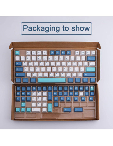 Set de Teclas Mecánicas Hyekit PBT 134 Teclas Cherry