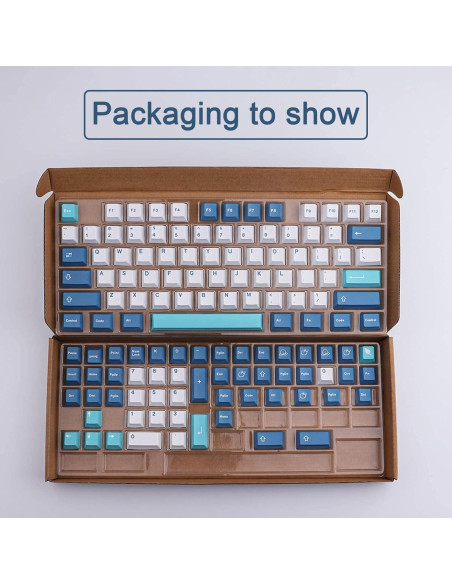 Set de Teclas Mecánicas Hyekit PBT 134 Teclas Cherry Set de Teclas Mecánicas Hyekit PBT 134 Teclas Cherry