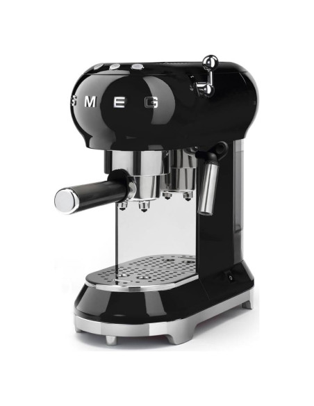 Máquina de Espresso Smeg ECF01BLUS 1L Retro Negra Máquina de Espresso Smeg ECF01BLUS 1L Retro Negra