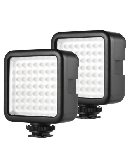Luces LED de Panel eDealz W36 Mini Interlock Dimmables - Pack de 2 Luces LED de Panel eDealz W36 Mini Interlock Dimmables - Pack de 2