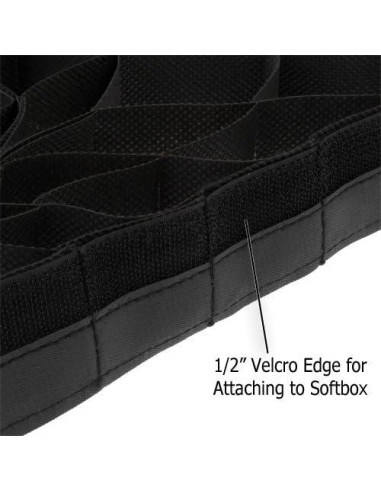 Softbox Fotodiox Pro 120cm con Difusor y Rejilla Eggcrate