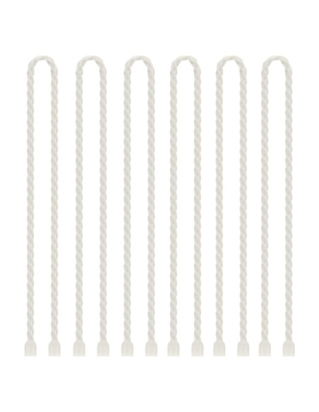 Ataduras de Cable Silicona GESIPOR 24" 6 Piezas Diámetro 5mm Ataduras de Cable Silicona GESIPOR 24" 6 Piezas Diámetro 5mm
