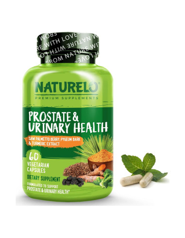 Suplemento Salud Prostática NATURELO 60 Cápsulas Vegetarianas