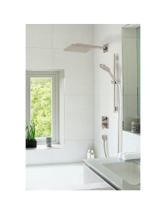 Sistema de Ducha Hansgrohe Raindance E 2 GPM Niquel Cepillado 2