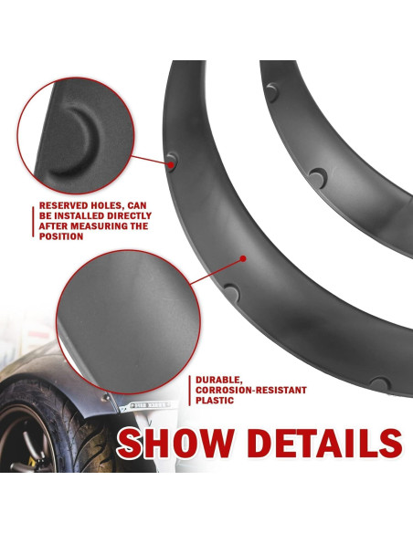 Kit de Carenado Universal BLACKHORSE-RACING 4 Piezas 780mm/840mm Kit de Carenado Universal BLACKHORSE-RACING 4 Piezas 780mm/840mm