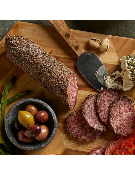 Salami de Pimienta Negra Colameco 170 g - 100% Natural Sin Gluten Salami de Pimienta Negra Colameco 170 g - 100% Natural Sin Gluten