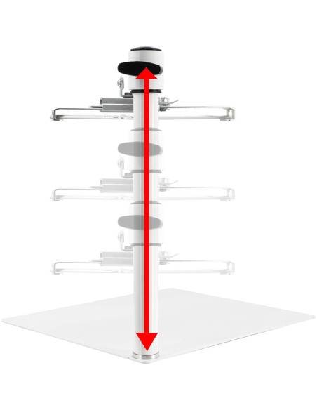 Soporte de Seguridad CTA Digital para Tablet 7-14" Ajustable Soporte de Seguridad CTA Digital para Tablet 7-14" Ajustable