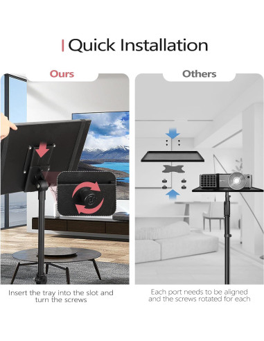 Soporte de trípode ajustable para proyector Genérico 60-115 cm