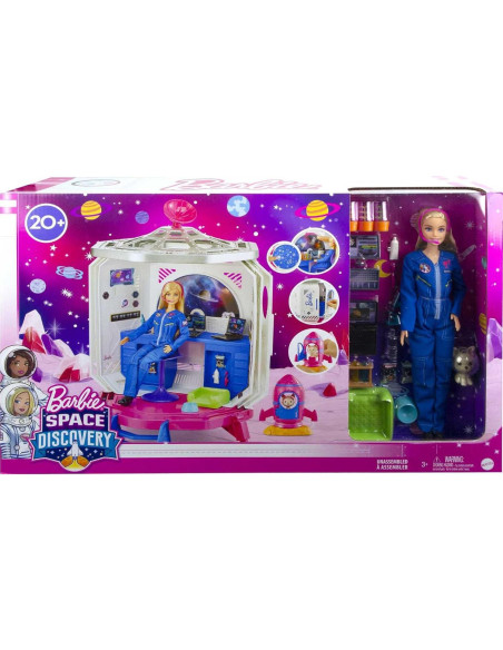 Juego de Estación Espacial Barbie Space Discovery con Muñeca y Accesorios Juego de Estación Espacial Barbie Space Discovery con Muñeca y Accesorios