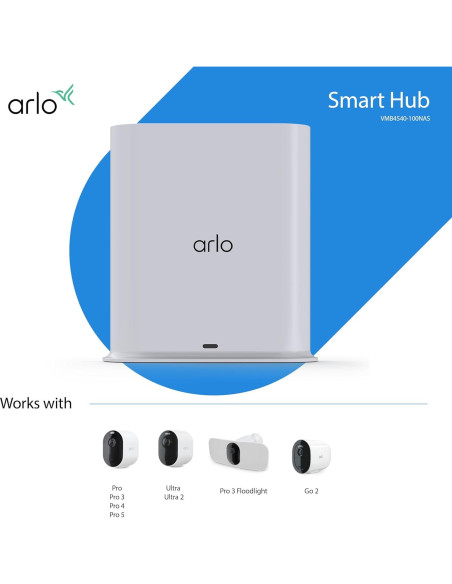 Arlo Pro SmartHub VMB4540 - Conexión Wi-Fi para Cámaras Arlo Arlo Pro SmartHub VMB4540 - Conexión Wi-Fi para Cámaras Arlo