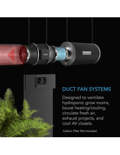 Ventilador de Conducto AC Infinity CLOUDLINE PRO T6 6" Control WiFi 2